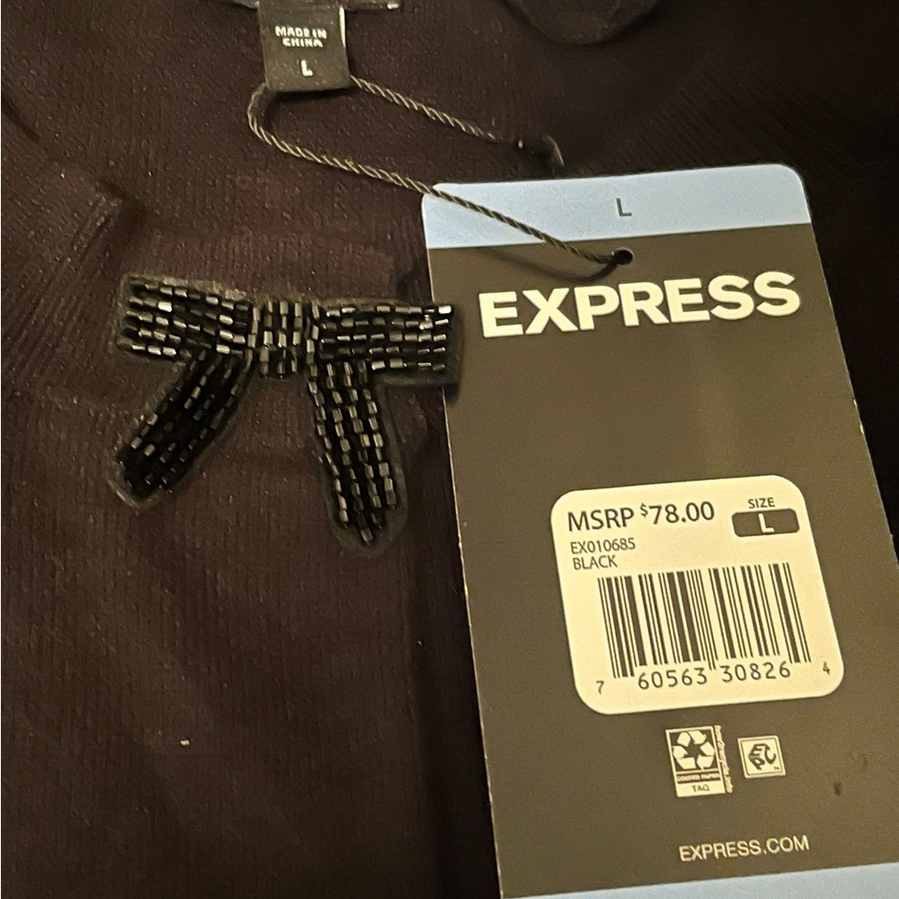 Express Bow Cardigan - Picture 2 of 7